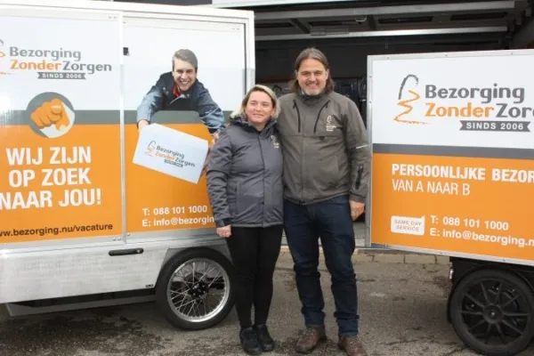 Bezorging zonder zorgen, Foto Joke Heikens