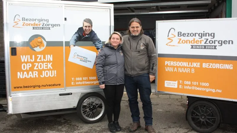 Bezorging zonder zorgen, Foto Joke Heikens